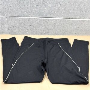 Black Athletic Leggings with camo Accents